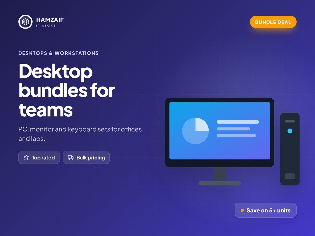 Desktop bundles at HamZaif IT Store