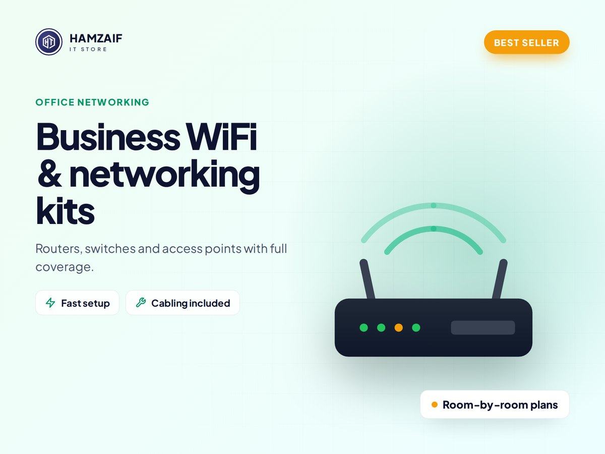 Networking kits at HamZaif IT Store