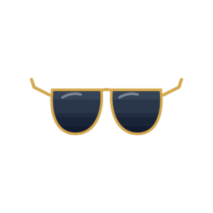 Aviator Gold Sunglasses at HamZaif E-Store